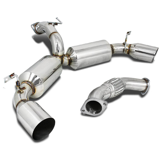TUBERIA CATBACK CATBACK - 90-95 TOYOTA MR2 TURBO - DUAL TIP - STAINLESS STEEL