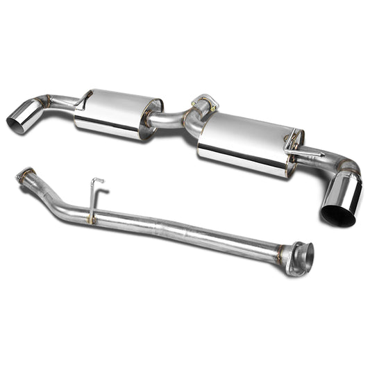 TUBERIA CATBACK CATBACK - 04-09 MAZDA RX9 - DUAL TIP - STAINLESS STEEL