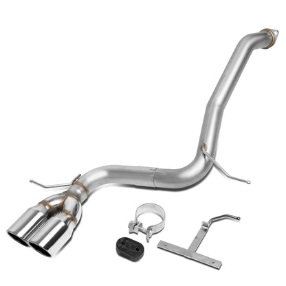 TUBERIA CATBACK AXELBACK - 08-15 SCION XB - DUAL ROLLED TIP - STAINLESS STEEL