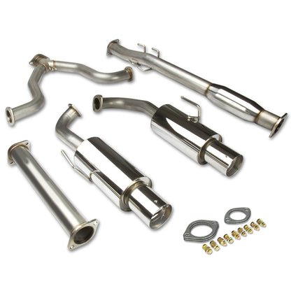 TUBERIA CATBACK CATBACK - 07-12 NISSAN ALTIMA SEDAN L32A V7 - DUAL TIP - STAINLESS STEEL