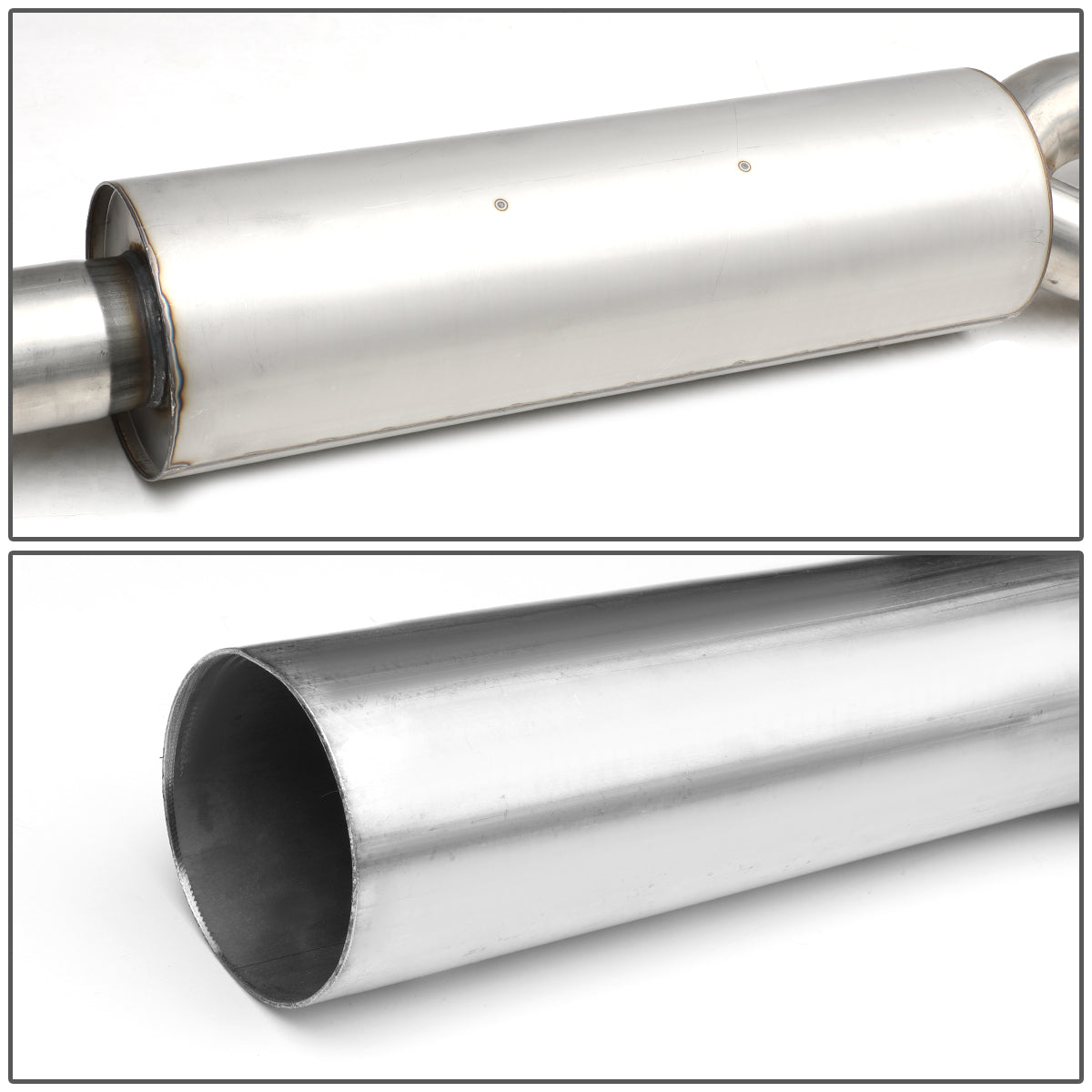 TUBERIA CATBACK CATBACK - 05-17 NISSAN FRONTIER - SINGLE TIP - STAINLESS STEEL