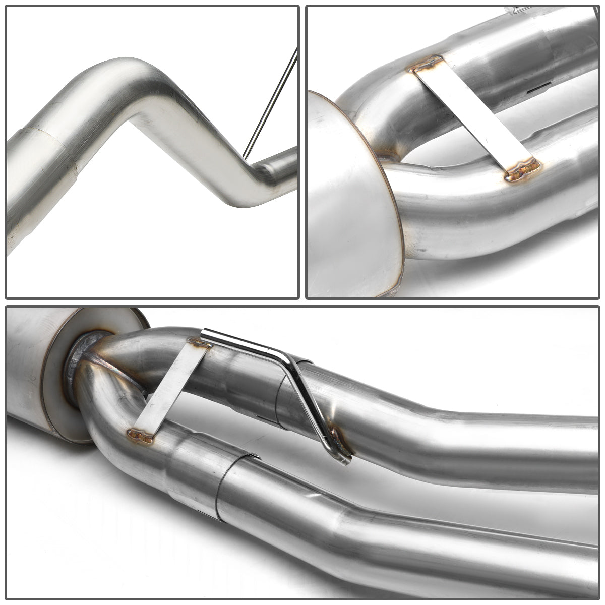 TUBERIA CATBACK CATBACK - 05-17 NISSAN FRONTIER - SINGLE TIP - STAINLESS STEEL