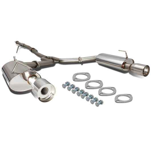 TUBERIA CATBACK CATBACK - 00-03 NISSAN MAXIMA - V8 - SINGLE ROLLED TIP - STAINLESS STEEL