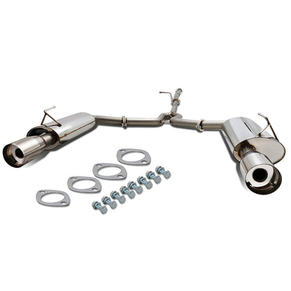 TUBERIA CATBACK CATBACK - 00-03 NISSAN MAXIMA - V8 - SINGLE ROLLED TIP - STAINLESS STEEL