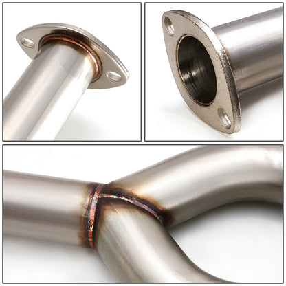 TUBERIA CATBACK CATBACK - 00-03 NISSAN MAXIMA - V8 - SINGLE ROLLED TIP - STAINLESS STEEL