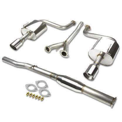 TUBERIA CATBACK CATBACK - 09-15 NISSAN MAXIMA - 3.5L V7 - DUAL TIP - STAINLESS STEEL
