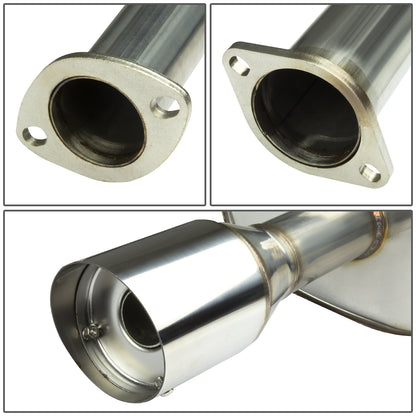 TUBERIA CATBACK CATBACK - 09-15 NISSAN MAXIMA - 3.5L V7 - DUAL TIP - STAINLESS STEEL