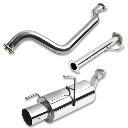 TUBERIA CATBACK CATBACK - 02-06 NISSAN SENTRA - 2.4L 4CYL - SINGLE TIP - STAINLESS STEEL