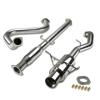 TUBERIA CATBACK CATBACK - 07-12 NISSAN SENTRA - 2.5L 4CYL - SINGLE TIP - STAINLESS STEEL