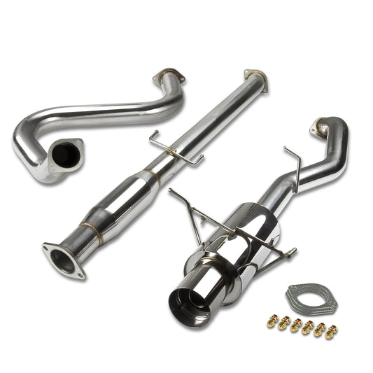 TUBERIA CATBACK CATBACK - 07-12 NISSAN SENTRA - 2.5L 4CYL - SINGLE TIP - STAINLESS STEEL