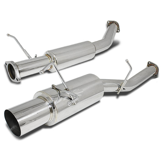 TUBERIA CATBACK CATBACK - 89-94 NISSAN 240SX S14 - SINGLE TIP - STAINLESS STEEL