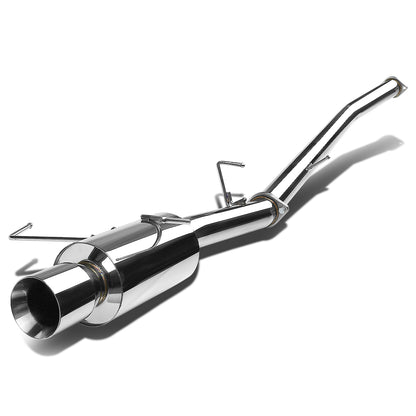 TUBERIA CATBACK CATBACK - 95-98 NISSAN 240SX S16 - DUAL TIP - STAINLESS STEEL