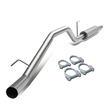 TUBERIA CATBACK CATBACK - 95-98 NISSAN 240SX S16 - SINGLE ROLLED TIP - STAINLESS STEEL