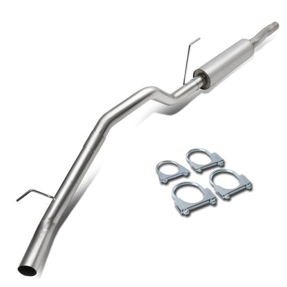 TUBERIA CATBACK CATBACK - 95-98 NISSAN 240SX S16 - SINGLE ROLLED TIP - STAINLESS STEEL