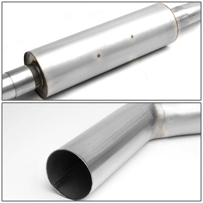 TUBERIA CATBACK CATBACK - 95-98 NISSAN 240SX S16 - SINGLE ROLLED TIP - STAINLESS STEEL