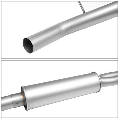 TUBERIA CATBACK CATBACK - 07-15 NISSAN TITAN - SINGLE TIP - STAINLESS STEEL