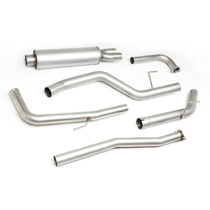 TUBERIA CATBACK CATBACK - 07-15 NISSAN TITAN - SINGLE TIP - STAINLESS STEEL