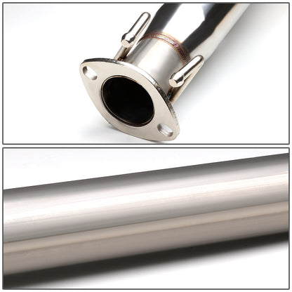 TUBERIA CATBACK CATBACK - 02-06 ACURA RSX DC5 - OE STYLE - SINGLE ROLLED TIP - STAINLESS STEEL