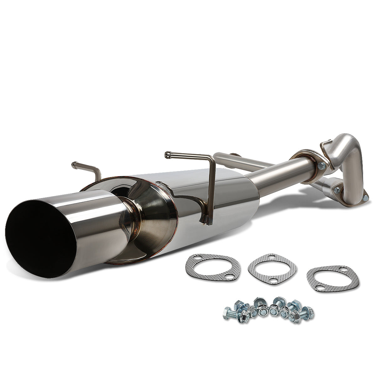 TUBERIA CATBACK CATBACK - 05-07 CHEVY COBALT LS/LT/LTZ 2.2L - OE STYLE - SINGLE TIP - STAINLESS STEEL