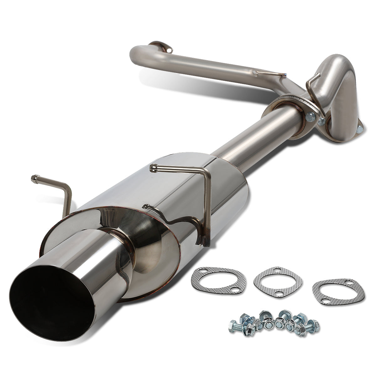TUBERIA CATBACK CATBACK - 05-07 CHEVY COBALT LS/LT/LTZ 2.2L - OE STYLE - SINGLE TIP - STAINLESS STEEL