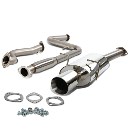 TUBERIA CATBACK CATBACK - 05-07 CHEVY COBALT LS/LT/LTZ 2.2L - OE STYLE - SINGLE ROLLED TIP - STAINLESS STEEL