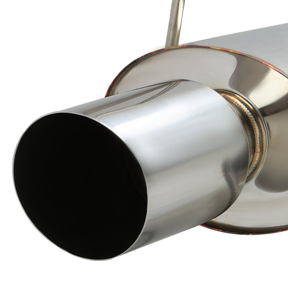 TUBERIA CATBACK CATBACK - 02-05 HONDA CIVIC SI EP3 - OE STYLE - SINGLE TIP - STAINLESS STEEL