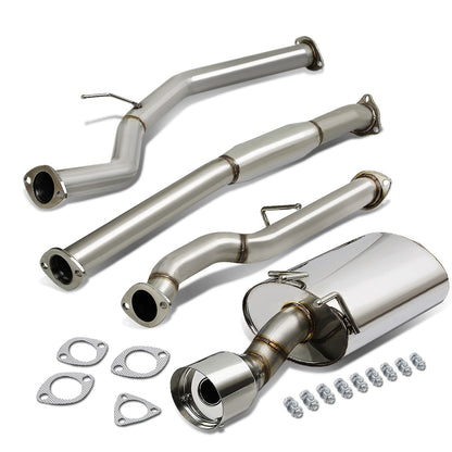 TUBERIA CATBACK CATBACK - 12-15 HONDA CIVIC COUPE - OE STYLE - SINGLE TIP - STAINLESS STEEL