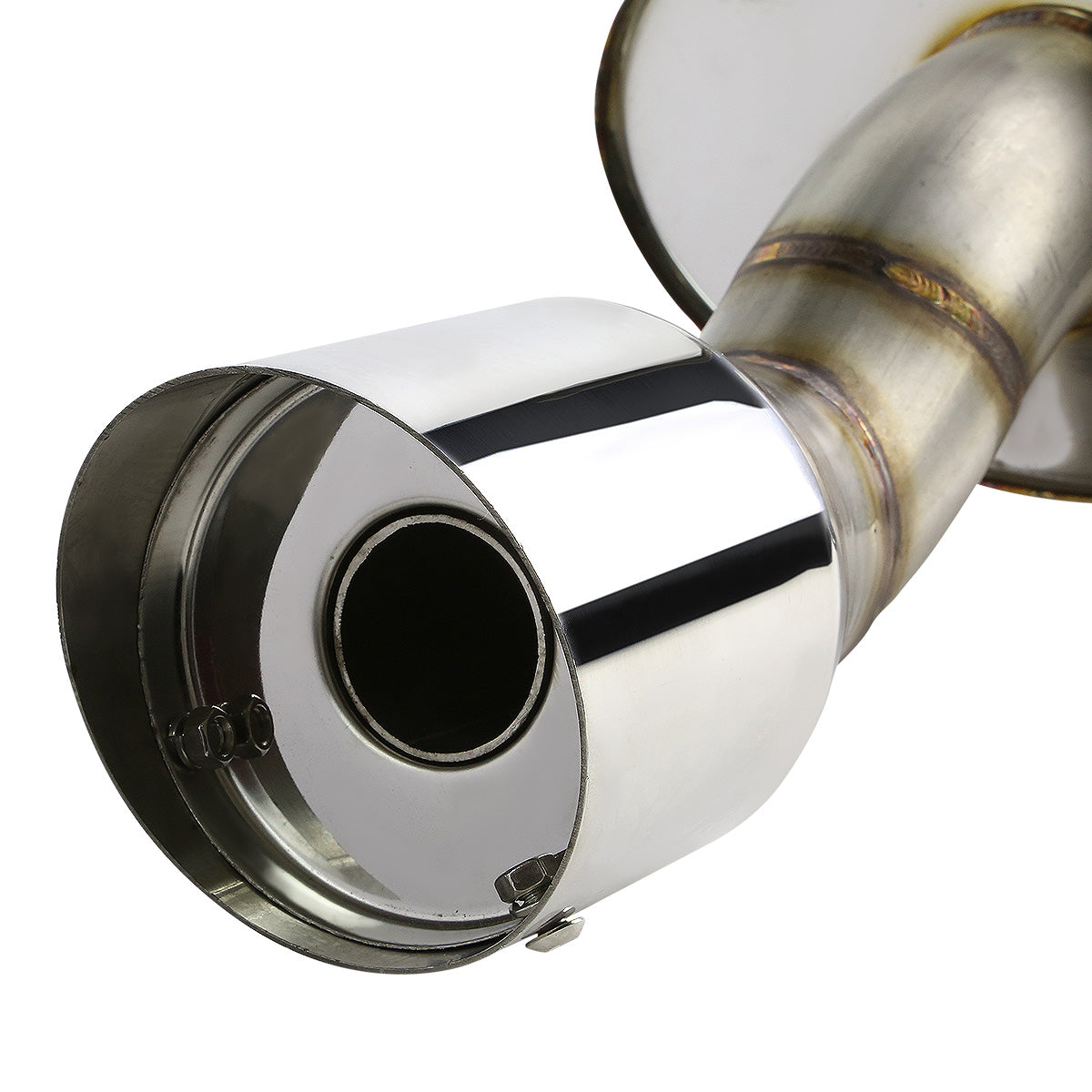 TUBERIA CATBACK CATBACK - 12-15 HONDA CIVIC COUPE - OE STYLE - SINGLE TIP - STAINLESS STEEL