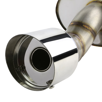 TUBERIA CATBACK CATBACK - 12-15 HONDA CIVIC COUPE - OE STYLE - SINGLE TIP - STAINLESS STEEL