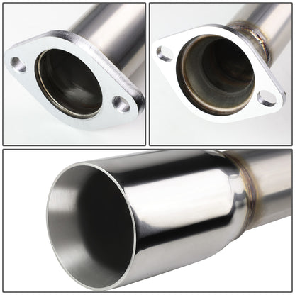 TUBERIA CATBACK CATBACK - 2016 SCION IM / 2017 TOYOTA COROLLA IM- SINGLE TIP - STAINLESS STEEL