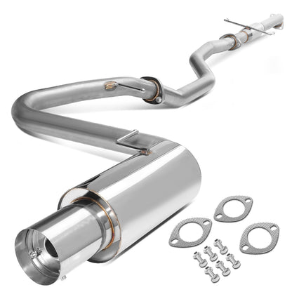 TUBERIA CATBACK CATBACK - 05-10 SCION TC 2.4L - SINGLE TIP - STAINLESS STEEL