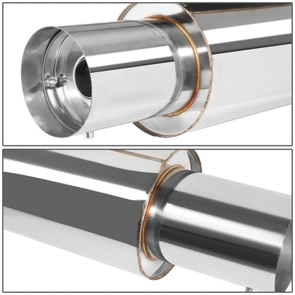 TUBERIA CATBACK CATBACK - 05-10 SCION TC 2.4L - SINGLE TIP - STAINLESS STEEL