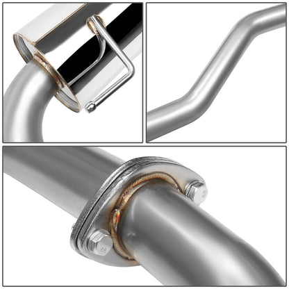 TUBERIA CATBACK CATBACK - 05-10 SCION TC 2.4L - SINGLE TIP - STAINLESS STEEL