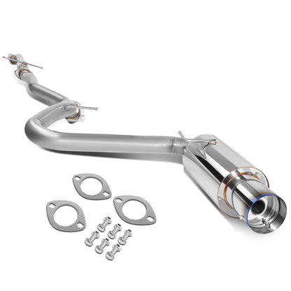 TUBERIA CATBACK CATBACK - 05-10 SCION TC - 2.4L - SINGLE BURNT TIP - STAINLESS STEEL
