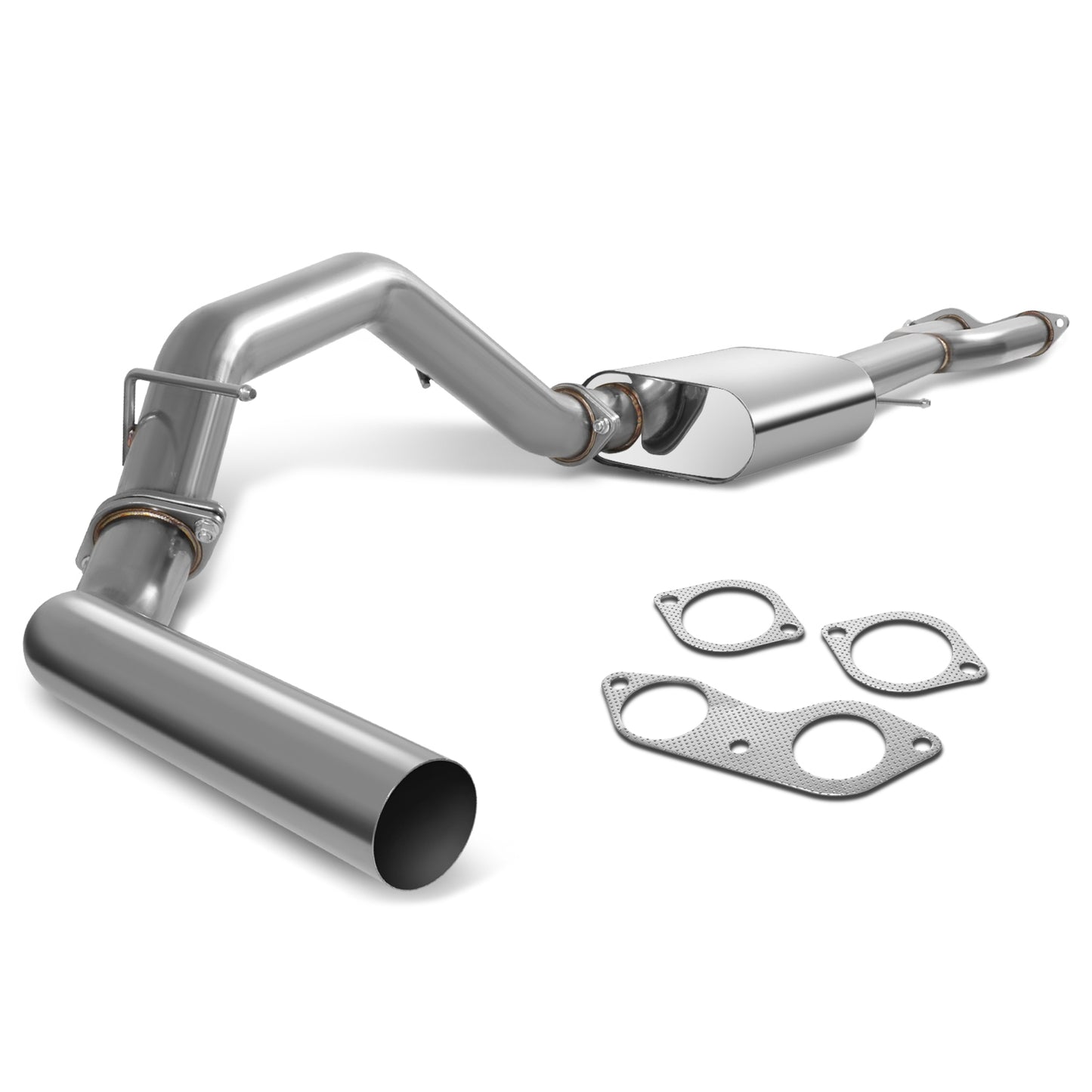 TUBERIA CATBACK CATBACK - 96-99 YUKON 5.7L / 96-99 TAHOE 5.7L  - STAINLESS STEEL