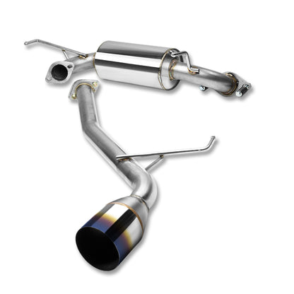 TUBERIA CATBACK CATBACK - 00-05 TOYOTA CELICA 1.8L - SINGLE BURNT TIP - STAINLESS STEEL