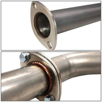 TUBERIA CATBACK CATBACK - 85-88 COROLLA AE86 GTS - SINGLE TIP - STAINLESS STEEL