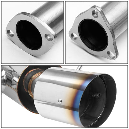 TUBERIA CATBACK CATBACK - 04-08 ACURA TSX CL10 - SINGLE TIP - STAINLESS STEEL