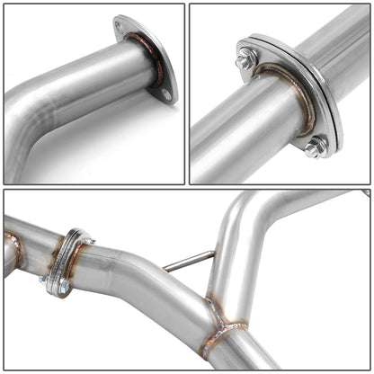 TUBERIA CATBACK CATBACK - 04-08 ACURA TSX CL10 - SINGLE TIP - STAINLESS STEEL