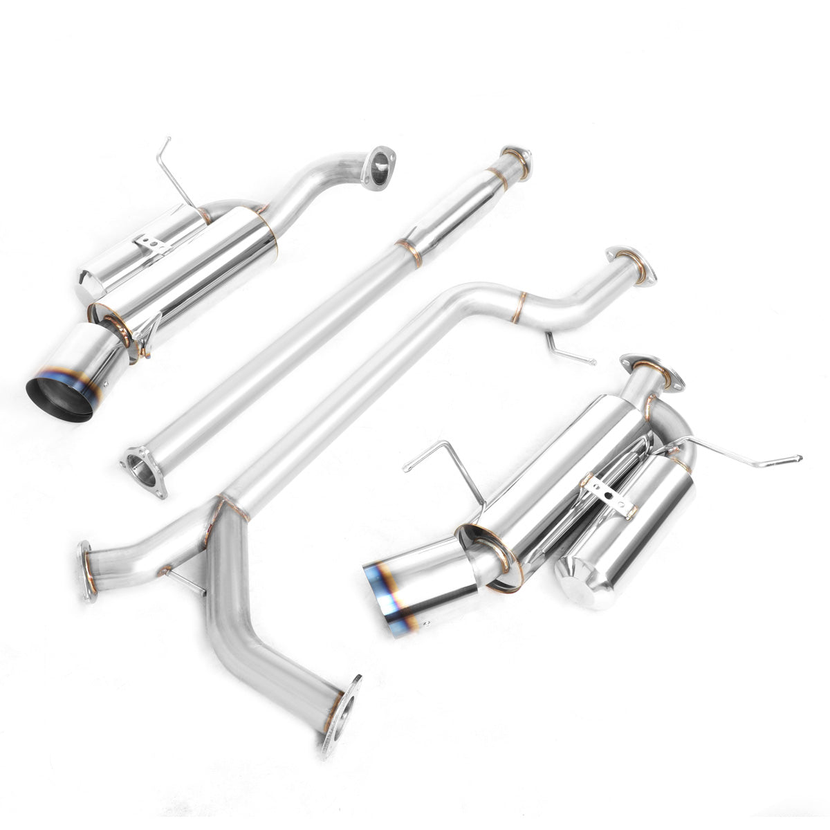 TUBERIA CATBACK CATBACK - 04-08 ACURA TSX CL10 - SINGLE TIP - STAINLESS STEEL