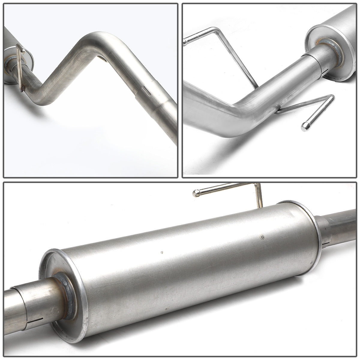 TUBERIA CATBACK CATBACK - 05-15 TOYOTA TACOMA 4.0L - SINGLE TIP - STAINLESS STEEL