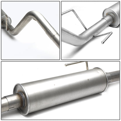 TUBERIA CATBACK CATBACK - 05-15 TOYOTA TACOMA 4.0L - SINGLE TIP - STAINLESS STEEL