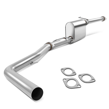 TUBERIA CATBACK CATBACK - 13-15 TOYOTA TACOMA CREW / EXTENDED CAB 2.7L WITH 5/6FT BED - SINGLE TIP - STAINLESS STEEL