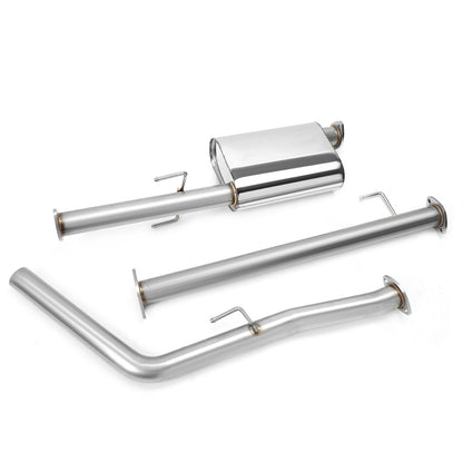 TUBERIA CATBACK CATBACK - 13-15 TOYOTA TACOMA CREW / EXTENDED CAB 2.7L WITH 5/6FT BED - SINGLE TIP - STAINLESS STEEL