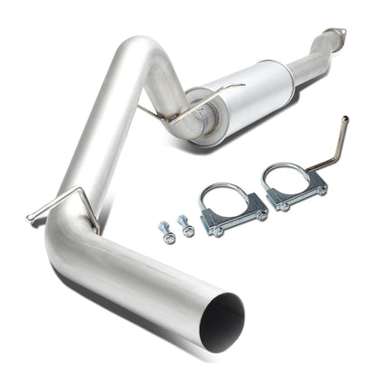 TUBERIA CATBACK CATBACK - 16-18 TOYOTA TACOMA 3.5L - SINGLE TIP - STAINLESS STEEL