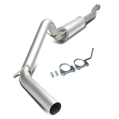 TUBERIA CATBACK CATBACK - 16-18 TOYOTA TACOMA 3.5L - SINGLE TIP - STAINLESS STEEL