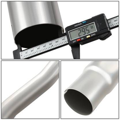 TUBERIA CATBACK CATBACK - 04-08 FORD F-150 4.6L, 5.4L / 06-08 LINCOLN MARK LT 4.6L, 5.4L - EXCLUDES SUPERCAB MODELS WITH 8FT BED - ALUMINIZED / STAINLESS