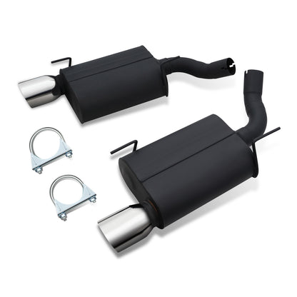 TUBERIA CATBACK CATBACK - 05-10 FORD MUSTANG 4.6L, 5.4L - ALUMINIZED / STAINLESS