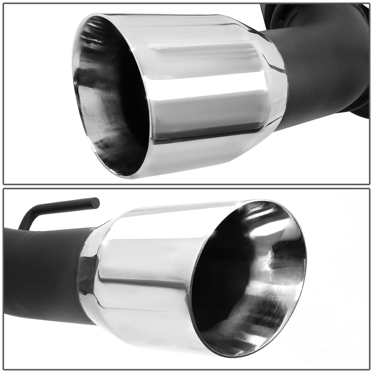 TUBERIA CATBACK CATBACK - 10-15 CHEVROLET CAMARO 6.2L - ALUMINIZED / STAINLESS