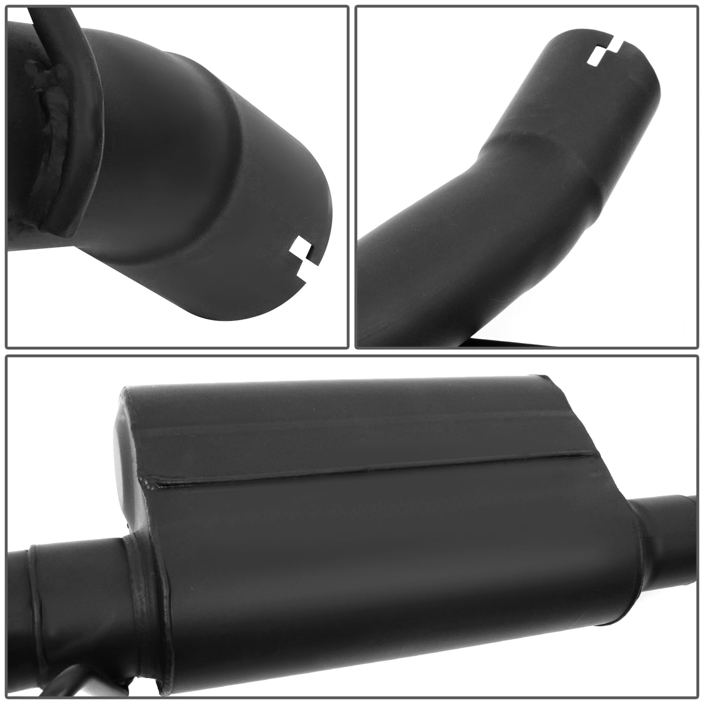 TUBERIA CATBACK CATBACK - 10-15 CHEVROLET CAMARO 6.2L - ALUMINIZED / STAINLESS